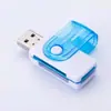 Leitor de Cartão de Alta Velocidade Heyu Tudo-em-Um Conversor de Conexão para Smartphone Computador Cartão SD USB Portátil Multifuncional