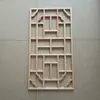Madera Maciza Celosía Calada Tallada Estilo Chino Rejilla de Madera Fondo de Pared Entrada Pantalla de Entrada Divisor Techo Puertas y Ventanas Antiguas