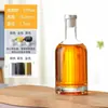 Botella de Vino Vacía Transparente Esmerilada Vodka 0.5kg 1.0kg Vino Licor Casero Licor Extranjero de Gama Alta Botella