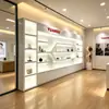 Estante de exhibición de pared Honor, estante de exhibición de muestras de productos de la empresa, vitrina para sala de transmisión en vivo, vitrina para exhibición transfronteriza, gabinete pintado