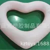 Anillo de natación inflable con forma de corazón, de PVC grueso, para el agua, flotador.