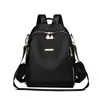 Mochila de Moda para Comércio Exterior Novo Estilo Versátil Feminina Transfronteiriça Versão Coreana Tendência Alta Qualidade Bolsa Mochila de Tecido Oxford