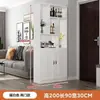 Gabinete de vino de madera maciza, gabinete de entrada, zapatero, gabinete de recibidor integrado estilo europeo, gabinete decorativo para sala de estar, gabinete divisor de pantalla de entrada