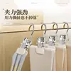 Clipe para Calças para Uso Doméstico, Cabide para Calças sem Marcas, Cabide para Saias, Solução de Armazenamento para Guarda-Roupa, Multifuncional de Aço Inoxidável com Gancho