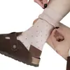 Meias Keruli para Mulheres 2026 Estilo Designer Meias Japonesas de Cano Médio Meias Fofas de Cachorrinho em Desenho Animado Meias Sem Costura Estilo Slouch