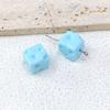 Cuentas Cubo de Queso Llavero DIY Cadena de Teléfono Accesorios Materiales Colgante de Letra DIY