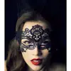 Máscara de Olho Sexy Renda Preta Rainha Baile de Máscaras Festa da Princesa Reunião Anual Acessórios de Máscara de Beleza Véu de Olho Meio Rosto