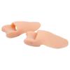 Corrector de Pulgar, Calcetín Ortopédico para Pulgar, Separador de Hueso para Dedo Gordo del Pie, Protector Suave Antidesgaste de Silicona para el Pie