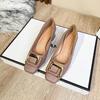 Zapatos de Tacón Alto Negros Franceses Elegantes de Tacón Grueso Que No Cansan los Pies Nuevos para Primavera y Otoño 2025 Zapatos de Mujer de Tacón Medio Puntiagudos Cuadrados