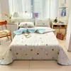 2026 Novo Modelo a Gaze Dupla B Veludo Leite Cobertura de Cama Lençol de Cama Acolchoado Dupla Face Colchão de Estudante Série de Colchões