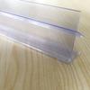 Tira de tarjetas para estantería de madera y acero, tipo tarjeta inferior, laminado de madera, 25 bahías, tira de etiquetas, tira de precio de plástico