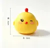 Luz Noturna Criativa de Frango Amarelo Lâmpada de Proteção para os Olhos Lâmpada de Atmosfera para Dormitório Quarto Lâmpada de Cabeceira para Crianças Brinquedo Fofo de Desenho Animado
