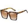 Jamie 510 Elegantes Gafas de Sol Cuadradas de Montura Grande Fabricante de Gafas de Sol Transfronterizas Venta al por Mayor Modelo Unisex con Remache en Forma de T