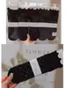 Nuevo Estilo Otoño e Invierno para Mujer: Calcetines holgados estilo Old Money, Calcetines altos, Calcetines holgados de encaje de color liso, Calcetines con separación de dedos para mujer