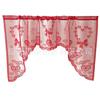 Día de San Valentín Europeo y Americano Boda Ceremonia Fiesta Amor Poliéster Encaje Cortina de Pantalla para Ventana Fábrica Directa Comercio Exterior Transfronterizo