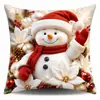 Novas Capas de Almofada de Natal, Fronhas de Natal, Capas de Almofada para Sofá, Capas de Almofada Decorativas para Casa de Férias, Atacado Transfronteiriço