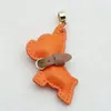 Chaveiro de Filhote de Couro Genuíno Feito à Mão Cordão Anti-Perda Pingente Chaveiro de Carro Bulldog Francês Chaveiro de Corda Trançada