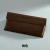 Estojo de Óculos de Sol Dobrável Triangular Simples Portátil Série de Cores Maillard