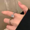 Anillo de Diseño Niche, Lujo Ligero, Gama Alta, Anillo Elegante y Versátil para el Dedo Índice, Nueva Joyería para Manos Estilo 2026 para Mujeres