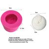 BK1166 molde de silicone de cimento de concreto de escada redonda