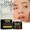 Crema Facial de Colágeno Dorado Mes de Occidente, Hidratante para la Piel del Rostro, Crema Refrescante y para el Cuidado de la Piel Elástica
