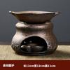 Forno de Aromaterapia de Cerâmica Vela Interior Óleo Essencial Lâmpada de Aromaterapia Pó de Sândalo Incenso Forno Home Incenso Forno de Secagem Forno de Chá