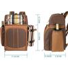 Cesta de piquenique de comércio exterior transfronteiriça multi-funcional para piquenique ao ar livre bolsa térmica para piquenique bolsa de gelo de ombro conveniente multi-funcional grande