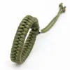 Pulsera de Cuerda Trenzada para Paraguas Hecha a Mano Pulsera Tamaño Ajustable