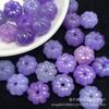 Cuentas de calabaza Jade Violeta cuentas sueltas al por mayor diy accesorios de joyería de jade collar pulsera aretes aretes con cuentas