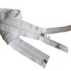 Venta al por mayor No. 5 cremallera nailon blanco cremallera abierta bolsa de ropa funda de edredón textil para el hogar cremallera se puede cortar a voluntad