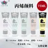 Set de Pintura Acrílica Personalizado de 75 ml, Impermeable y que no se decolora, Adecuado para Pintura DIY en Estudio, Se puede imprimir con logotipo