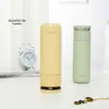 Taza Aislada Locknlock con Separador de Té, Taza Portátil de Acero Inoxidable 316 para Preparar Té, Taza de Agua Grabada para Regalo