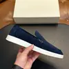 Zapatos populares de cuero mate sin cordones de importación, forro STN naranja brillante, puntera cuadrada simple, suela suave para el uso diario en el trabajo, zapatos planos para hombre