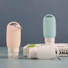 Novo Estilo Frasco Dosador de Silicone com Furos, Frasco para Cosméticos para Viagem ao Ar Livre, Frasco Armazenador Dispensável para Shampoo e Loção