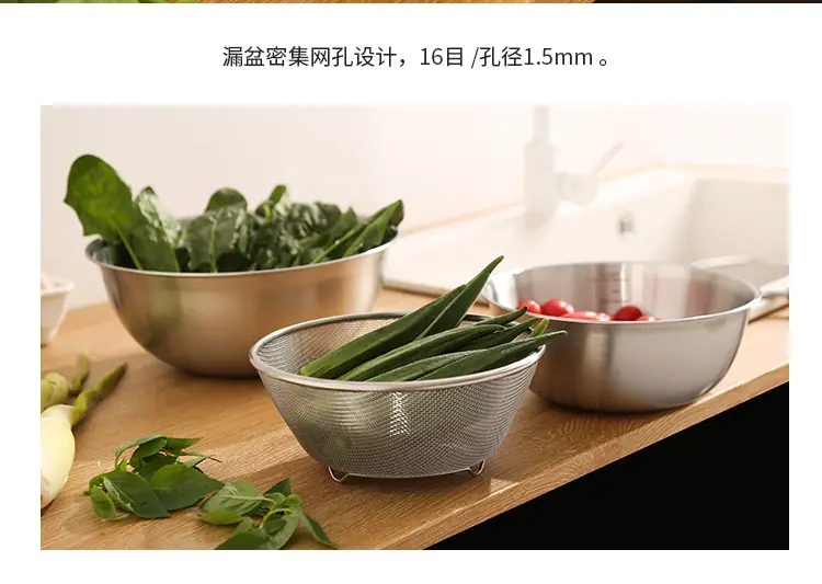 不锈钢本色料理盆详情_14