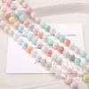 Cristal de Vidro com Gradiente Arco-Íris Imitação de Porcelana Contas para Joias Artesanais DIY Acessórios Pulseira Bracelete Material de Contas Pingente