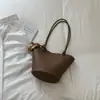 Bolso de mano estilo coreano Shuai Mijia, bolso tote de gran capacidad para mujer, nuevo modelo principios de otoño 2026, bolso de axila texturizado, bolso de hombro