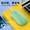 Ratón inalámbrico transfronterizo al por mayor del fabricante, ratón recargable silencioso, ratón Bluetooth para juegos, ratón de doble modo macaron