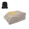 Almofada para Pernas com Apoio para os Pés Inclinado e Alívio de Fadiga, Almofada para Joelhos, Almofada para Pés Portátil para Viagem