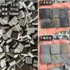 Baldosas de piso para paisajismo con bordes amarillos para cajas de tortugas, Ladrillos rojos pequeños para pisos de tortugas, Ladrillos con forma de panal para paisajismo y decoración de patios