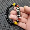 Dragón de Jade Jade Pulsera de Jade Pulsera de Cuentas de Ágata Pulsera de Cuentas Cilíndricas Pulsera de Cuentas Rayo Pulsera Passepartout Pulsera de Jade
