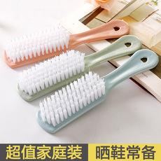 Escova multifuncional para lavar sapatos, escova forte para limpeza de sapatos, escova de plástico macia, escova de cabelo, artefato macio para lavanderia