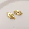 Serie de Hebillas de Perla Galvanizadas al Vacío Hebilla de Lingote Hebilla de Vaina de Guisante Accesorios de Hebilla de Conexión para Collares Hechos a Mano DIY