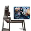 Mesa de esquina para juegos mesa de computadora escritorio para el hogar escritorio doble estantería mesa integrada mesa de esquina para dormitorio escritorio