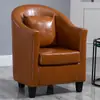 Sofá de Computadora Individual de Cuero con Respaldo Alto para Cafetería de Internet, Cafetería, E-Sports, Hogar, Tela, Cabina de Ocio, Sillón de Juego