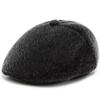 Gorro de pelo de visón sintético para hombre, cálido, con forro de pelo, para otoño e invierno, para personas mayores, grueso, resistente al frío y con protección auditiva, para exteriores.