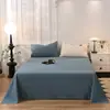 Sábanas de Algodón 100% Algodón Reactivo Algodón Cepillado Para Cama Todo el Año Hogar Doble Grande Sábanas al por Mayor