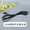 Soporte de lámpara de mesa de madera maciza Chasis de montaje DIY Cable de interruptor Poste de lámpara Soporte de lámpara Accesorios de lámpara de madera originales nórdicos