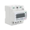 Medidor inteligente de prepago DDSZY7778-M monofásico tipo carril con monitoreo remoto de energía y control de costos, LCD