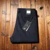 Estación europea primavera y verano fino cliente suministrado sarga tejida algodón moderno lujo ligero para hombre rectos holgados pantalones casuales de negocios